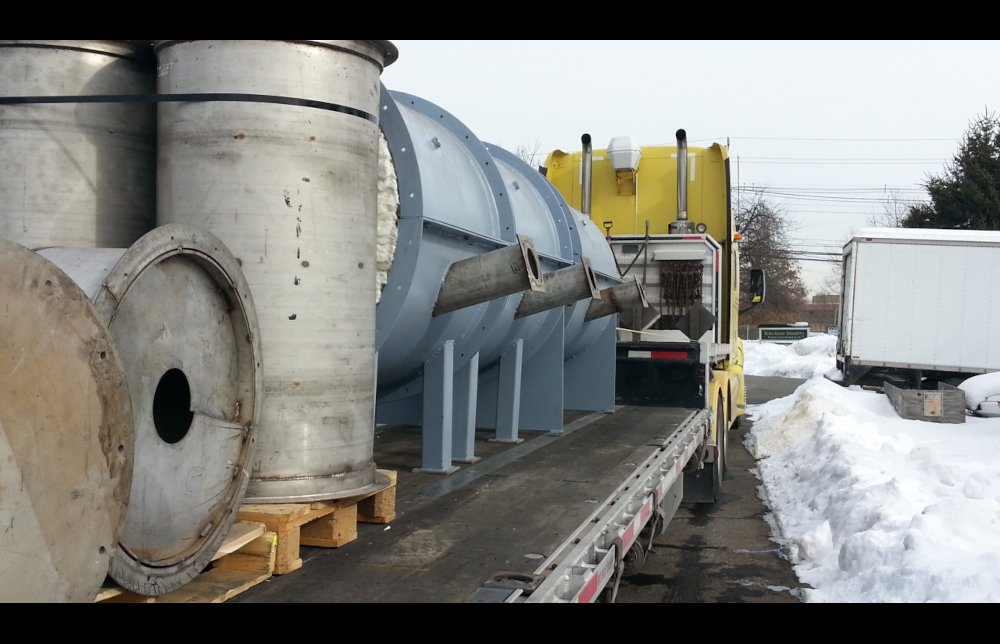 Shipping Modular-Design HiTemp Indirect Fired Rotary Process Furnace System